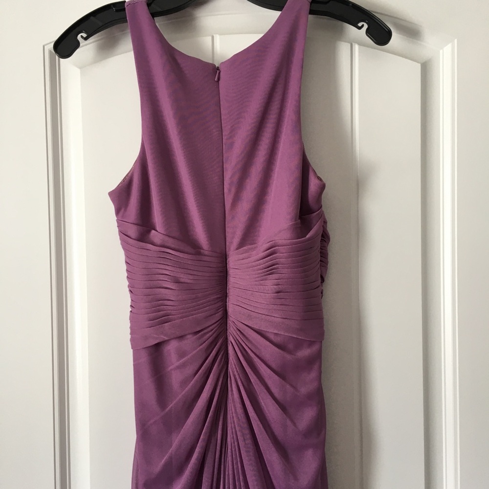 David’s Bridal Long High Neck Gown - Picture 7 of 9